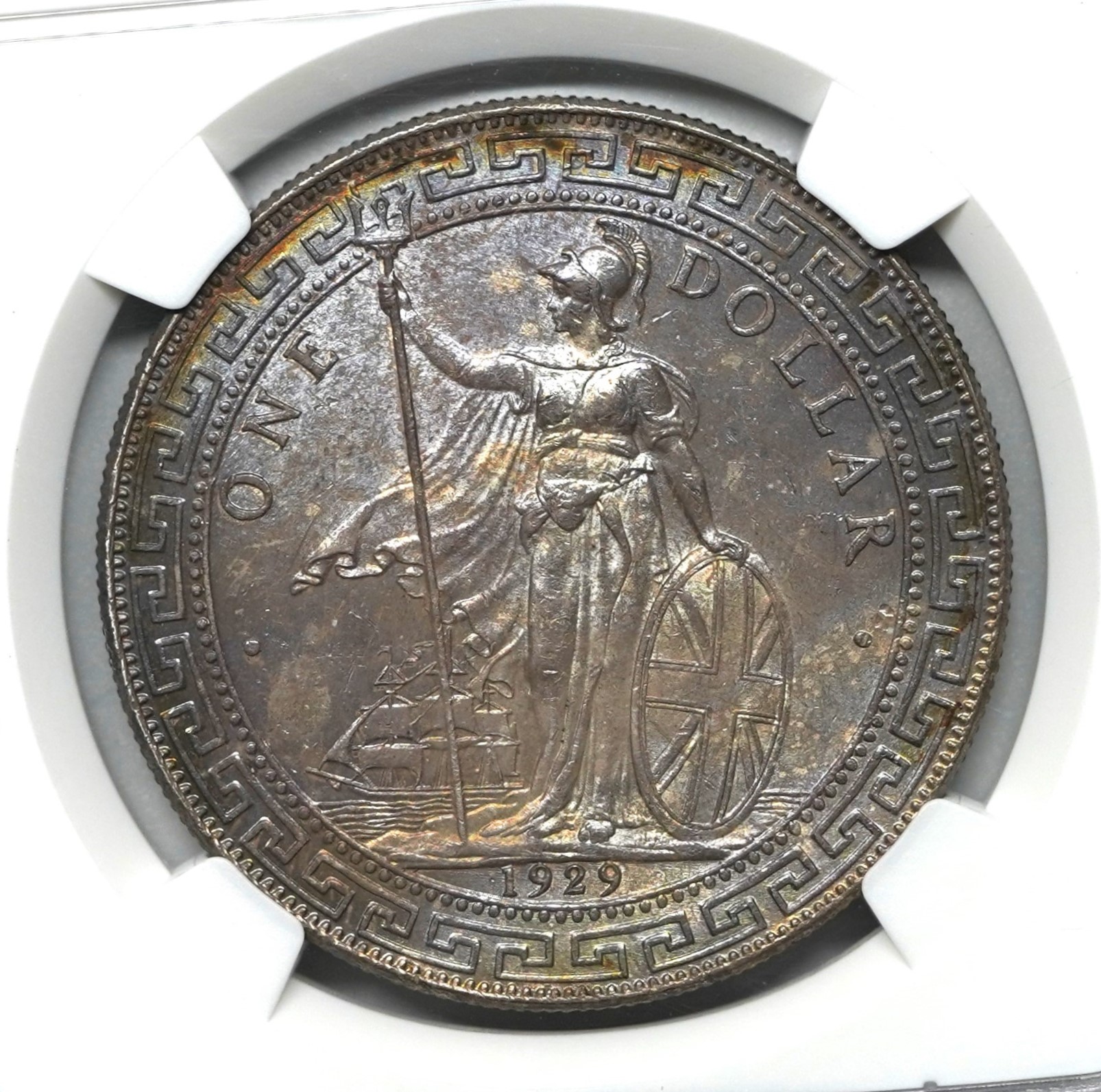 Sold】【トーンあり】1929年 トレードダラー MS64 NGC
